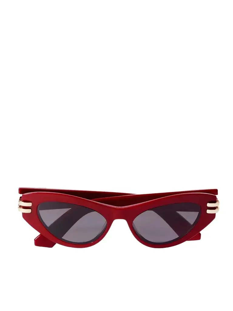 DIOR Eyewear Cdior B1u Cat-eye Acetate And Gold-tone Sunglasses