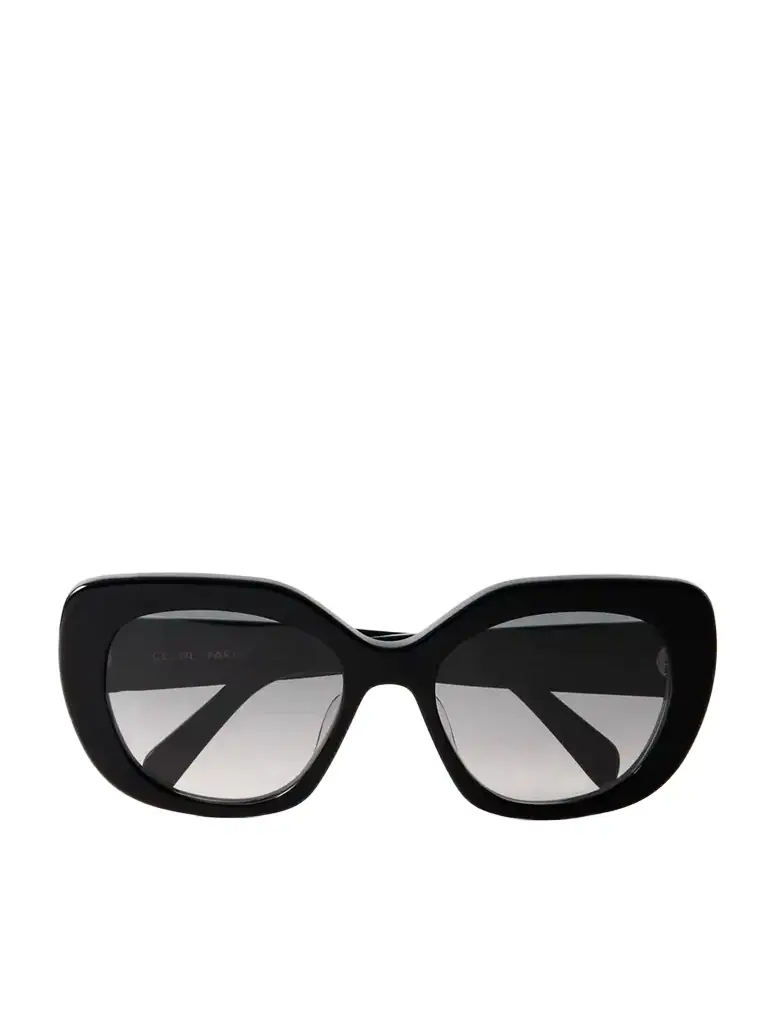 CELINE Eyewear Oversized Cat-eye Acetate Sunglasses