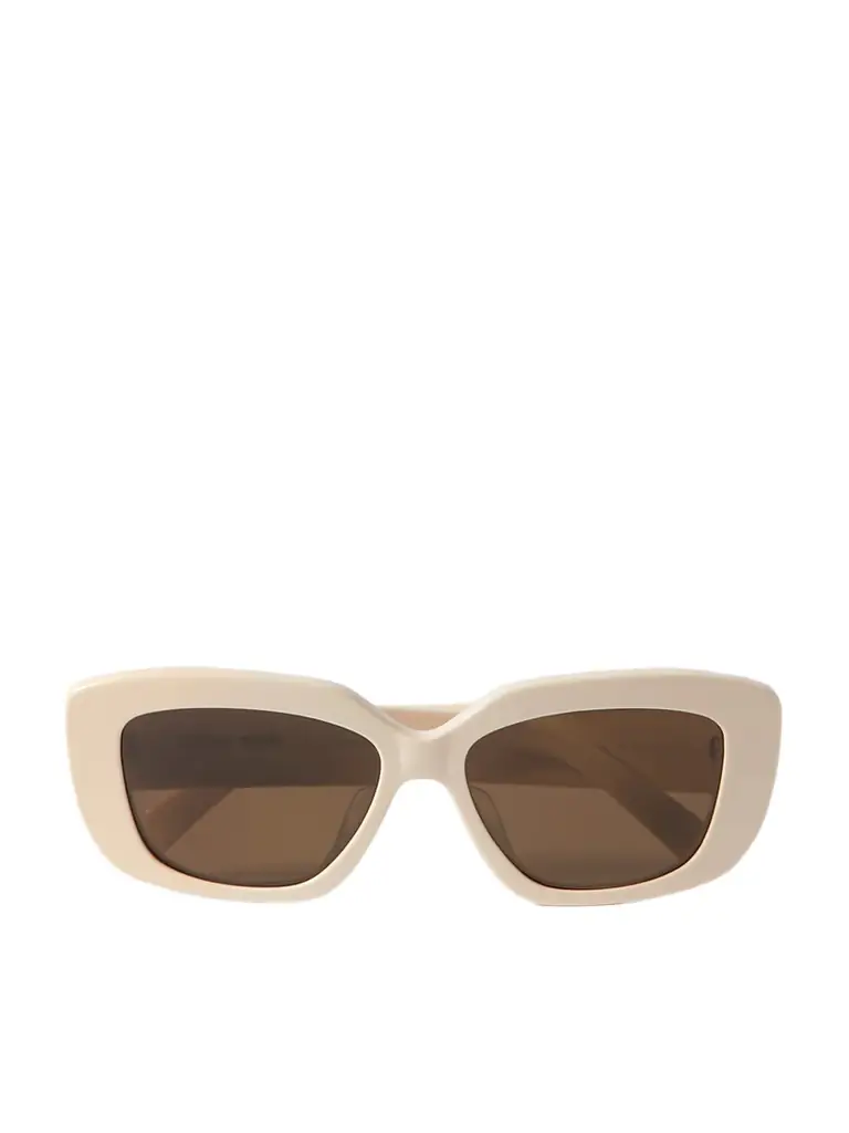 CELINE Eyewear Triomphe Rectangular-frame Acetate Sunglasses