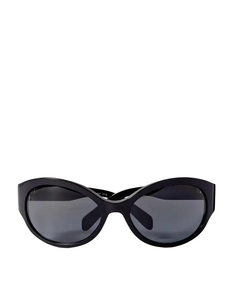 CELINE Eyewear Triomphe Oversized Round-frame Acetate Sunglasses