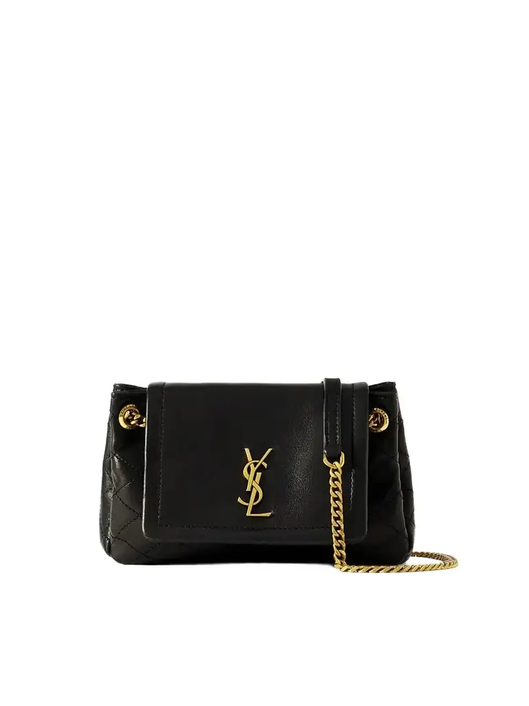 Saint Laurent Nolita Mini Quilted Leather Shoulder Bag