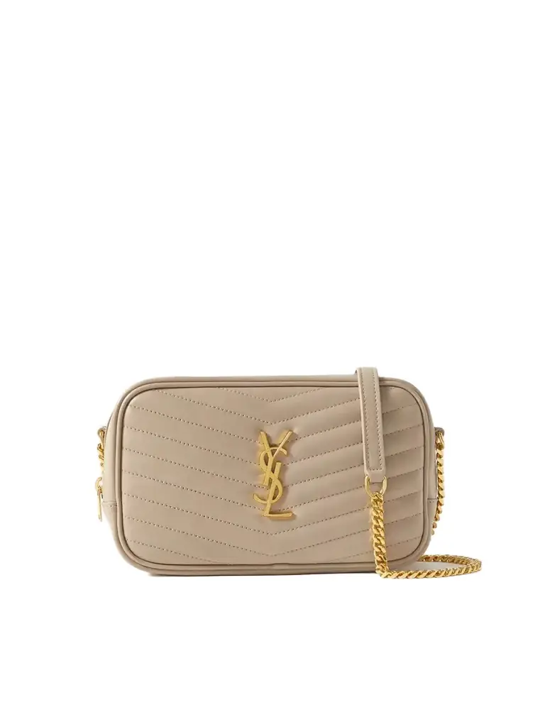 Saint Laurent Loulou Mini Matelassé Leather Shoulder Bag