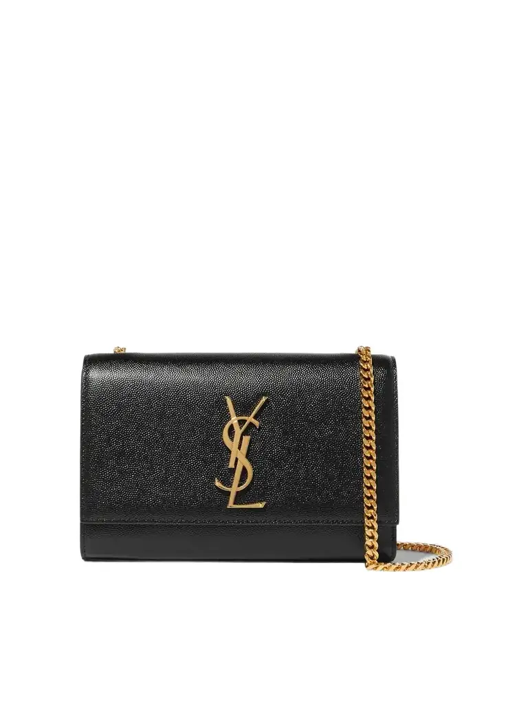 Saint Laurent Kate Small Embossed-leather Shoulder Bag