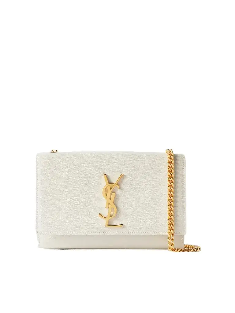 Saint Laurent Kate Small Embossed-leather Shoulder Bag