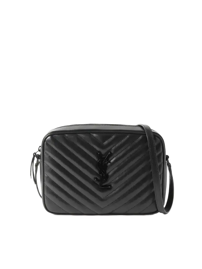 Saint Laurent Loulou Medium Matelassé Leather Shoulder Bag