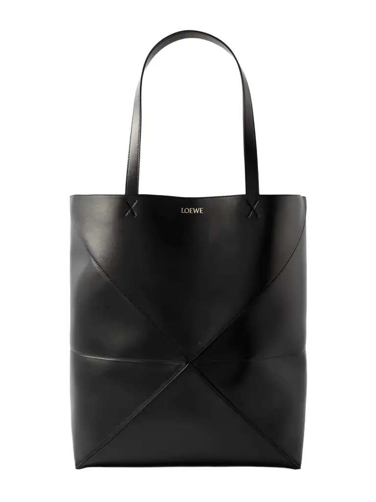 Loewe Puzzle Fold Convertible Large Leather Tote