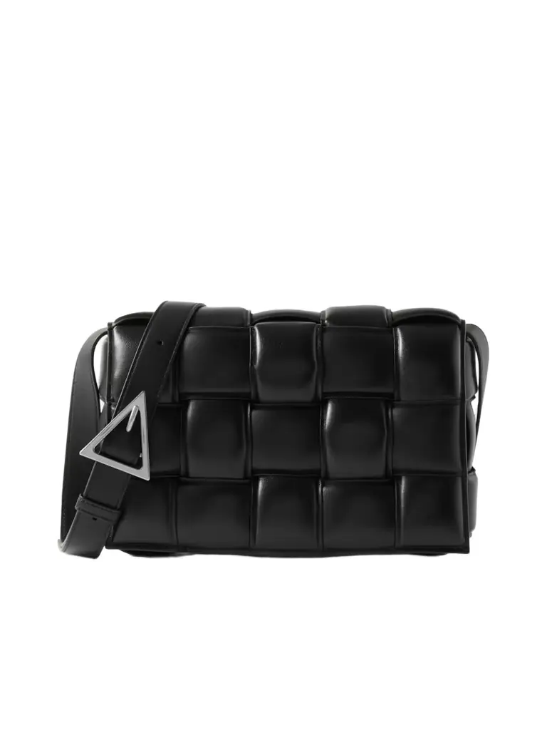 Bottega Veneta Cassette Medium Padded Intrecciato Leather Shoulder Bag