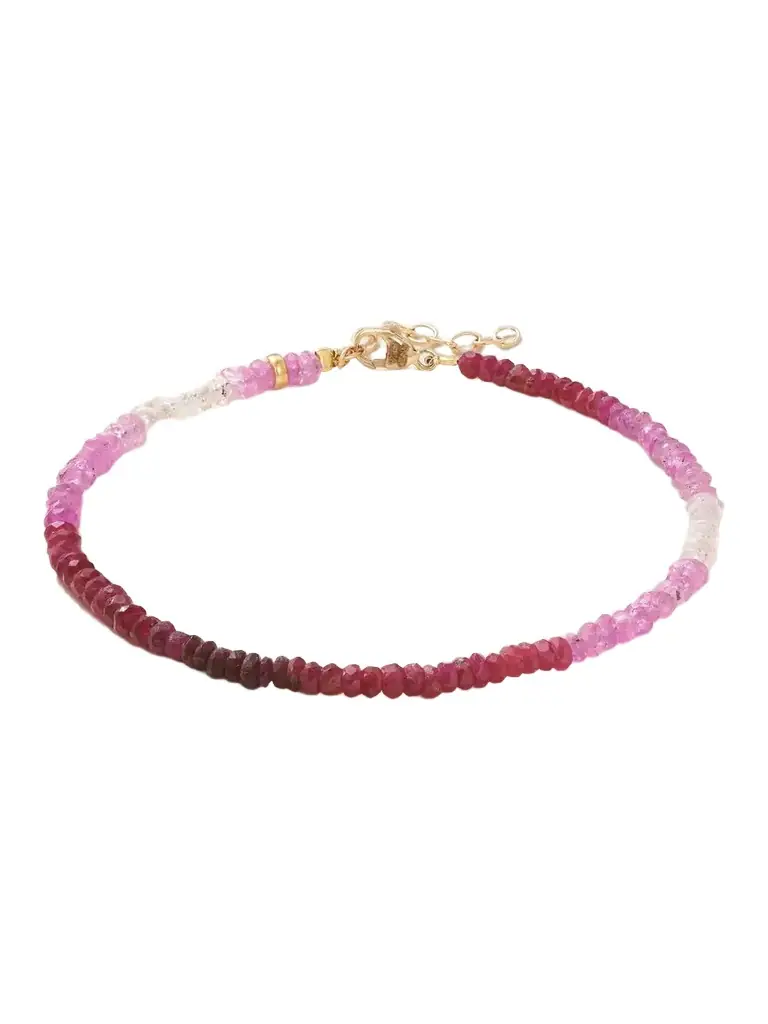 JIA JIA + Net Sustain Arizona Gold Ruby Bracelet