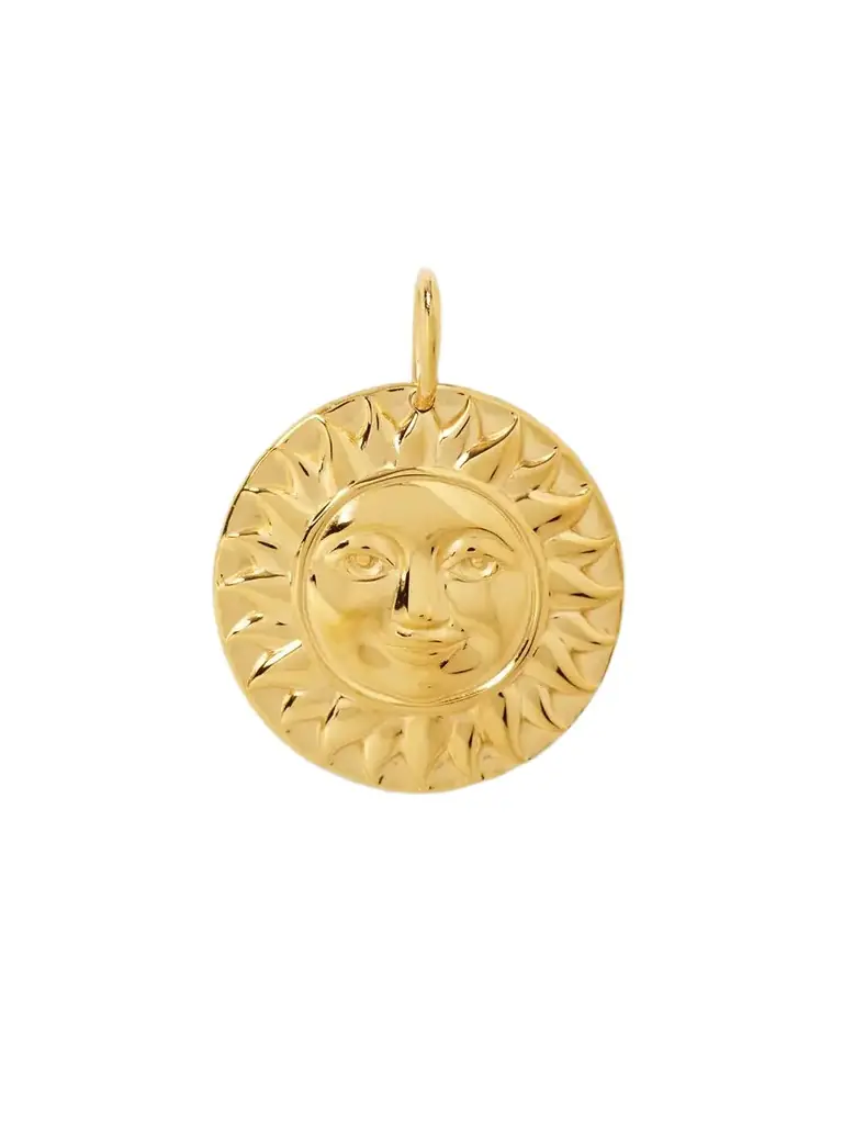Marina B Soleil 18-karat Gold Emerald Pendant