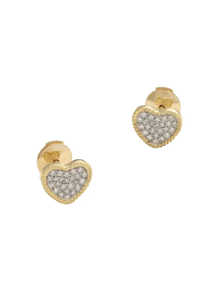 Yvonne Léon 9-karat Gold Diamond Earrings