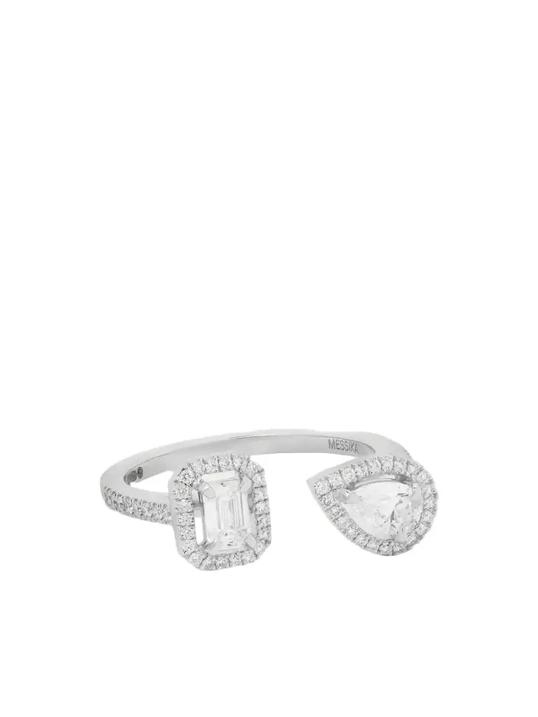 Messika My Twin Toi & Moi 18-karat White Gold Diamond Ring