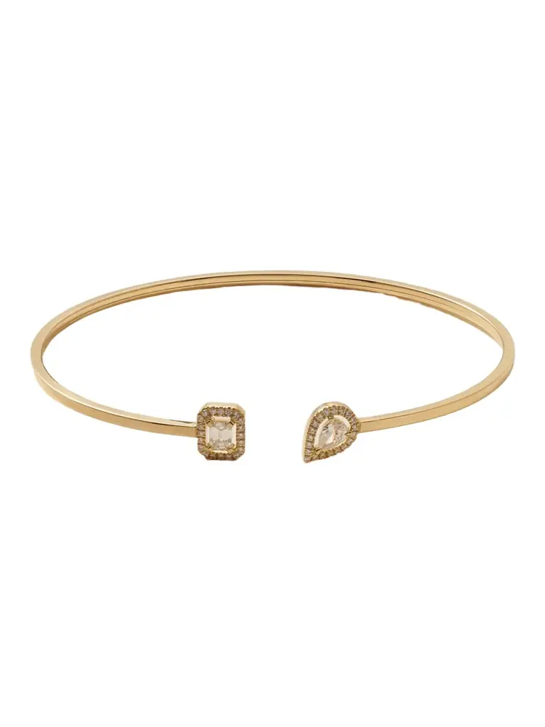 Messika y Twin Toi & oi 18-karat Gold Diamond Cuff