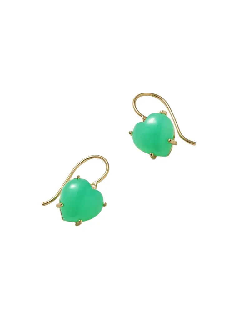 Irene Neuwirth Love 18-karat Gold Chrysoprase Earrings