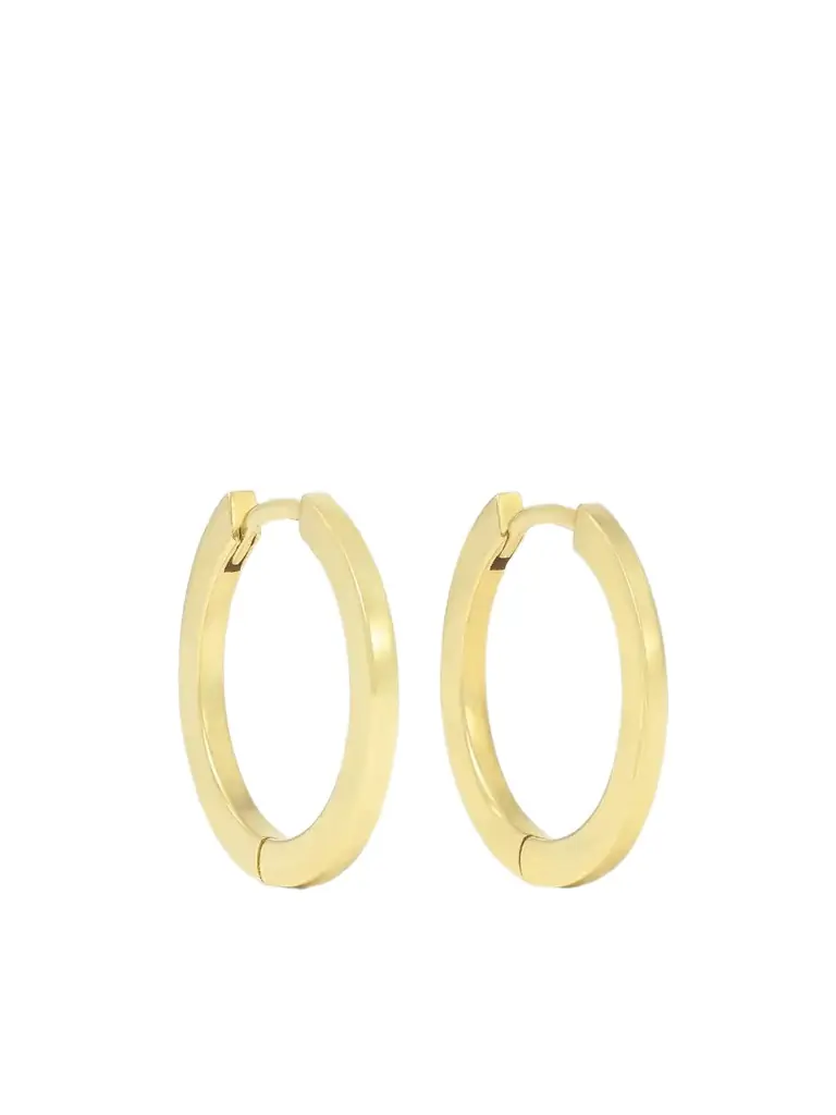 Jennifer Meyer Large 18-karat Gold Hoop Earrings
