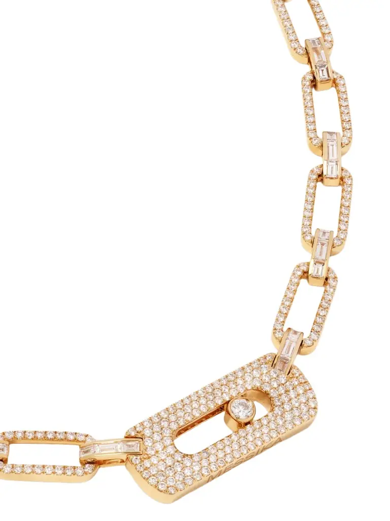 Messika My Move 18-karat Gold Diamond Necklace