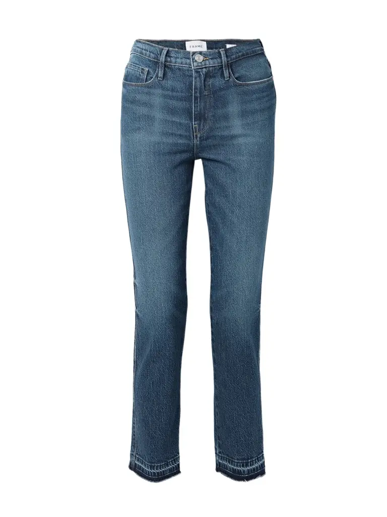 FRAME Le Sylvie Cropped High-rise Straight-leg Jeans - Women's Clothing