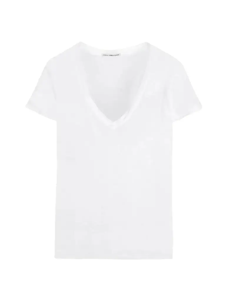 James Perse Casual Slub Cotton T-shirt