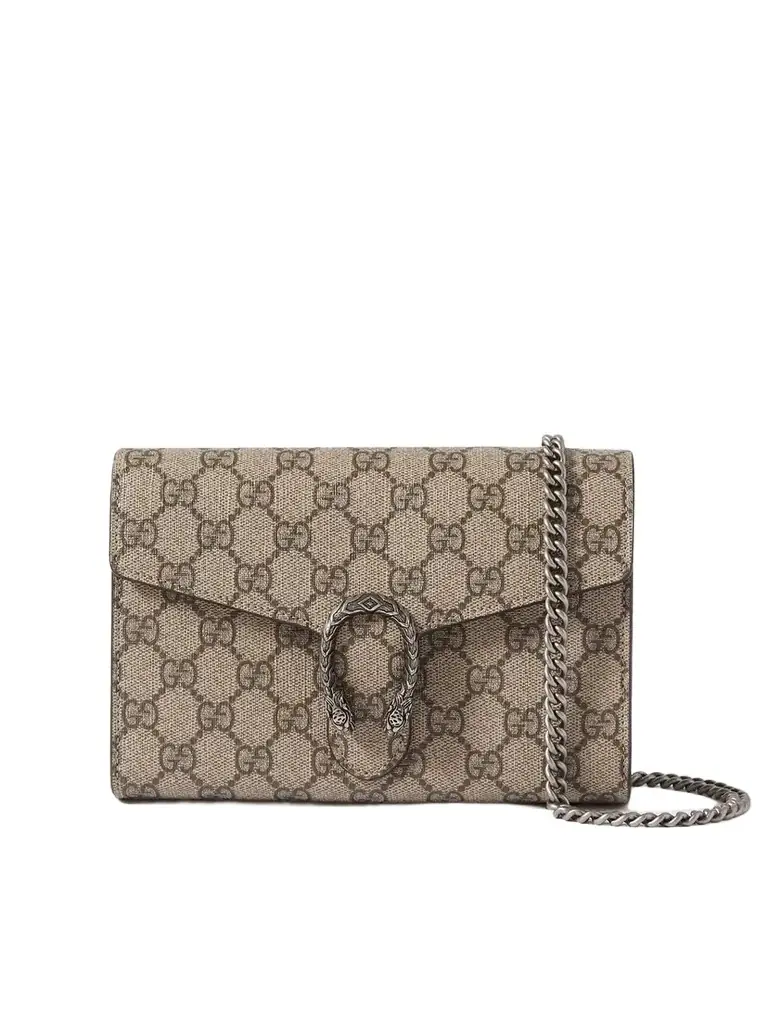 Gucci Dionysus Printed Coated-canvas Shoulder Bag