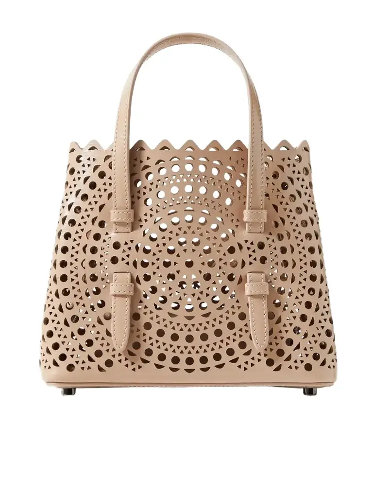 Alaïa Mina 20 Leather Tote - Women's Bags