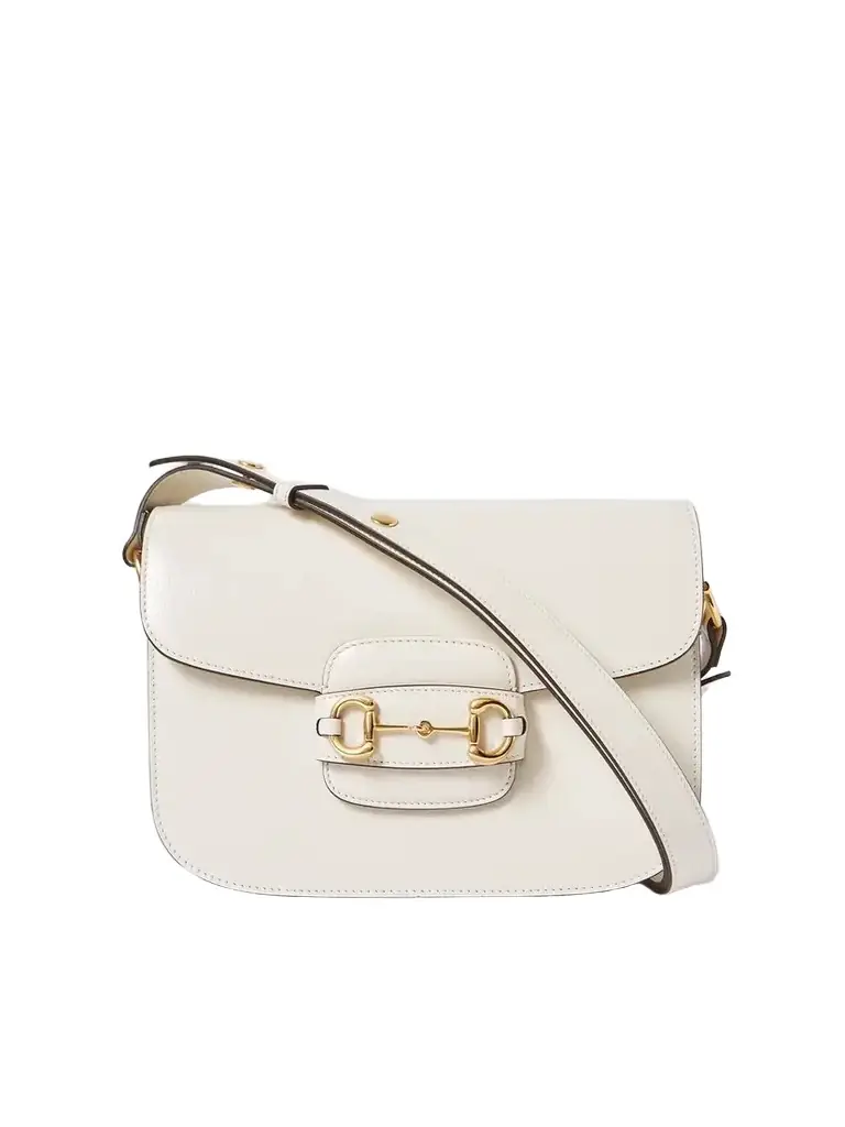 Gucci Horsebit 1955 Medium Textured-leather Shoulder Bag