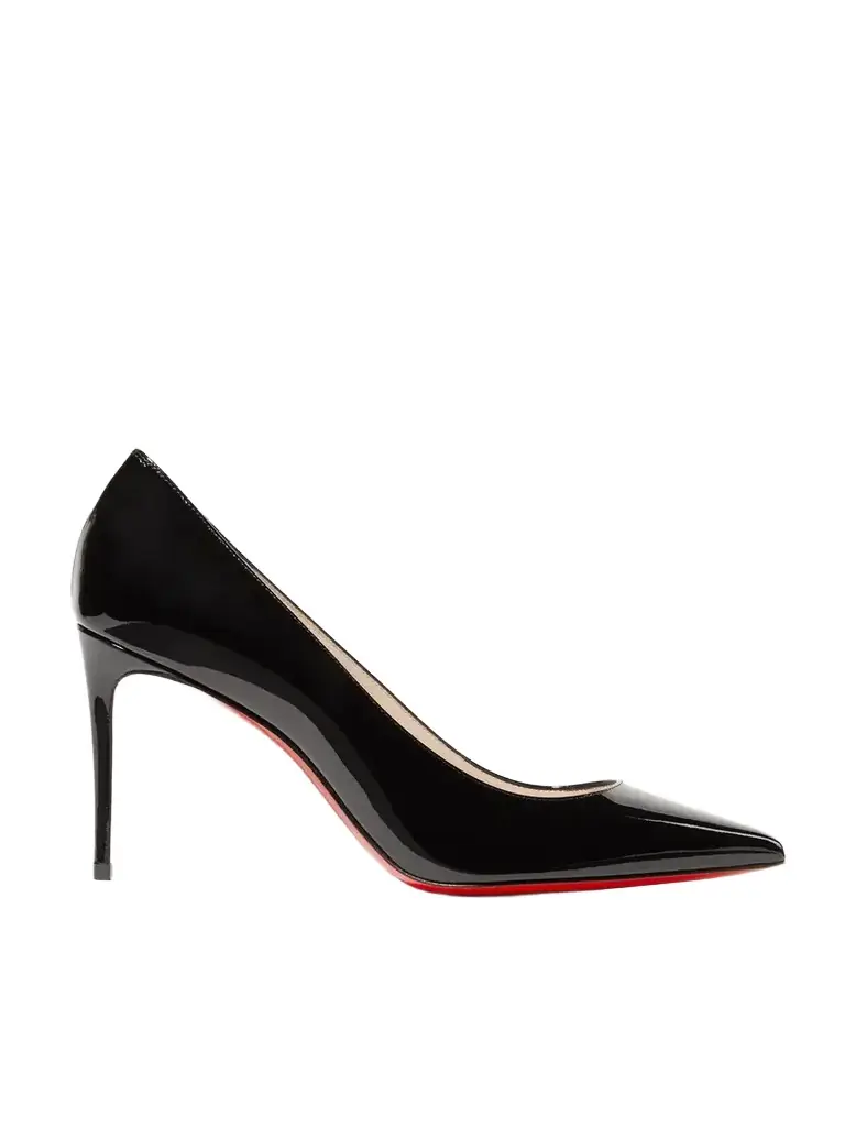 Christian Louboutin Kate 85 Patent-leather Pumps