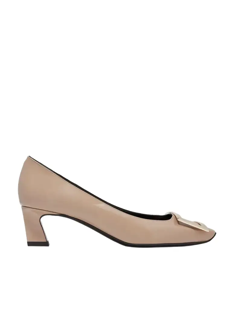 Roger Vivier Belle Vivier Trompette 45 Patent-leather Pumps