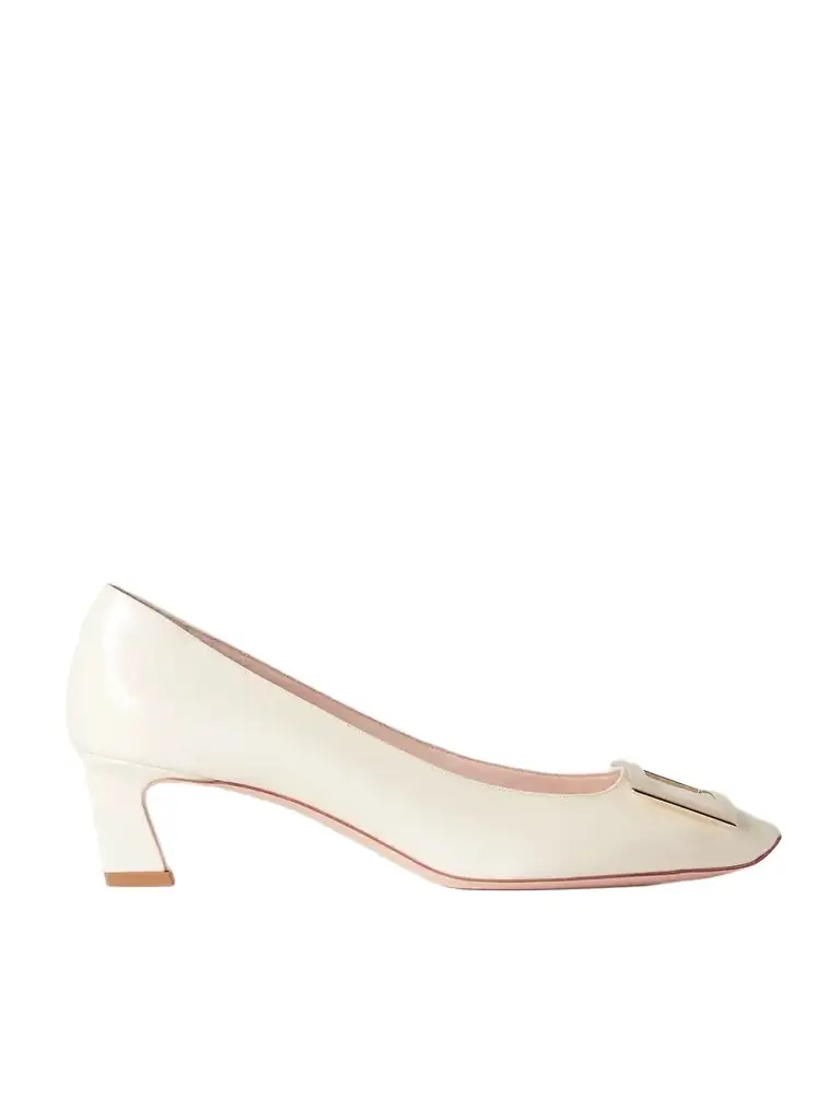 Roger Vivier Decollete Trompette 45 Patent-leather Pumps