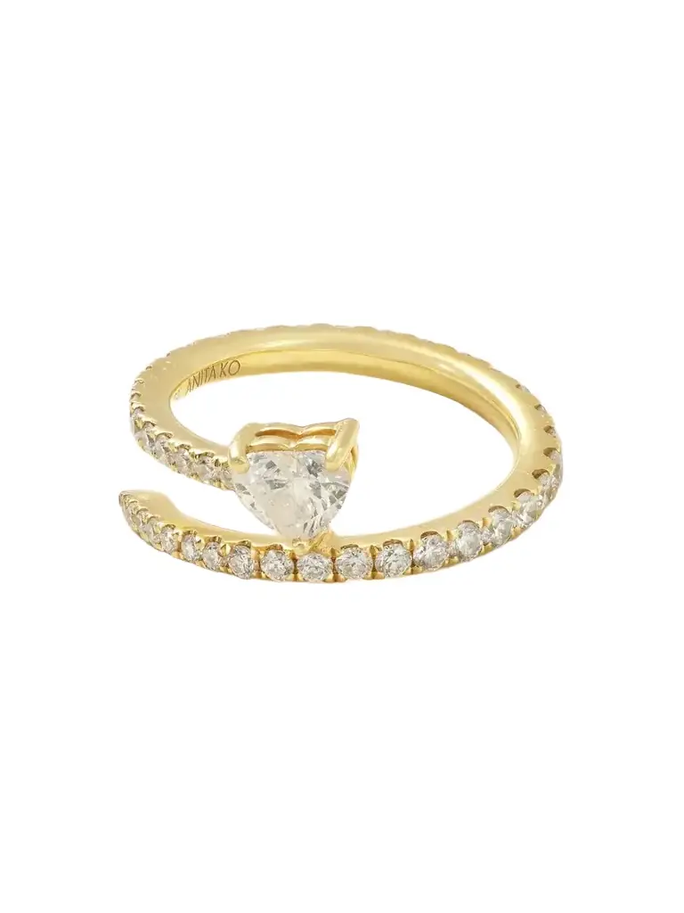 Anita Ko 18-karat Gold Diamond Ring