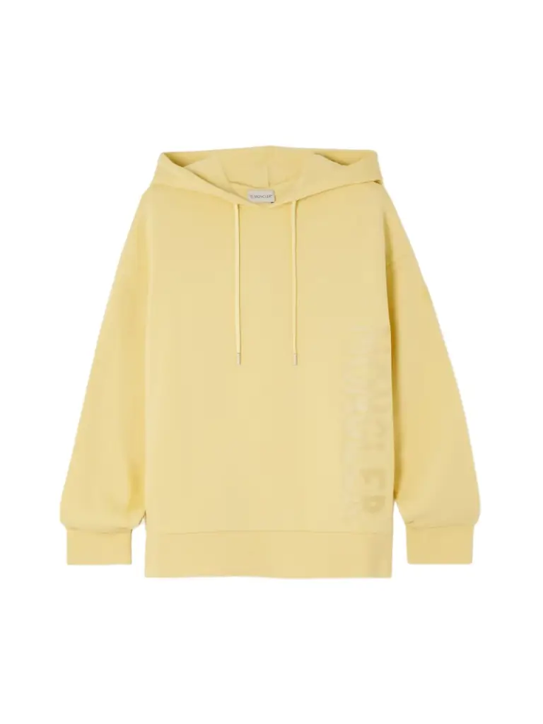 Moncler Printed Cotton-blend Jersey Hoodie