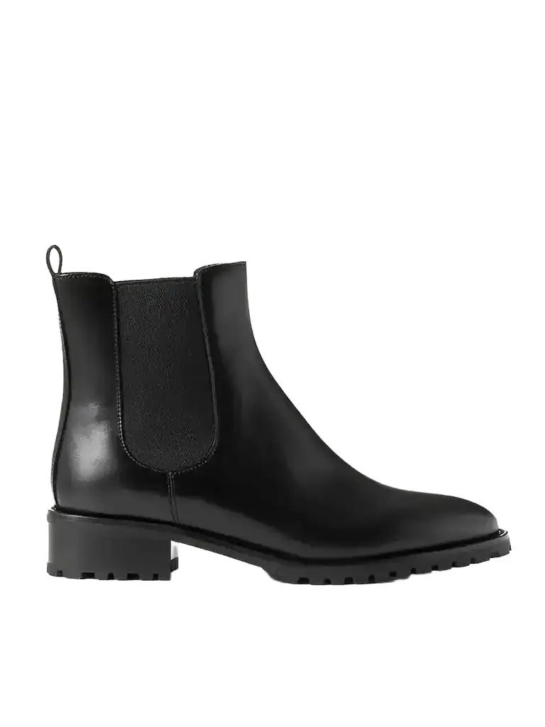 Manolo Blahnik Chelata 30 Leather Chelsea Boots