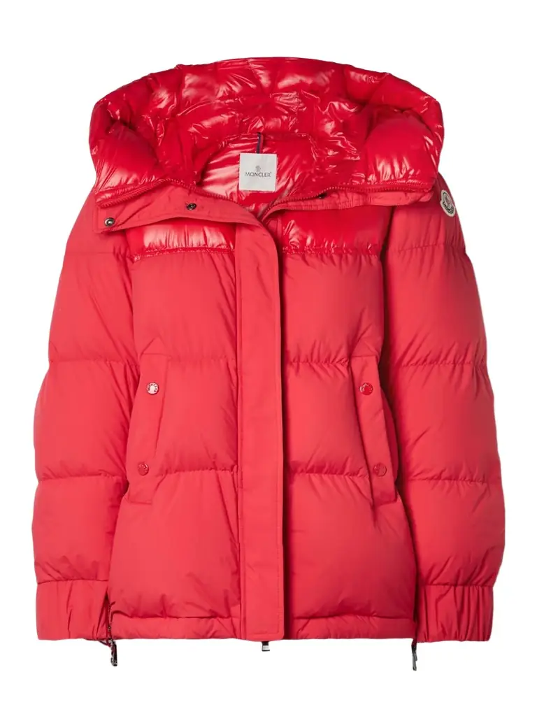 Moncler Etival Hooded Quilted Shell Down Jacket