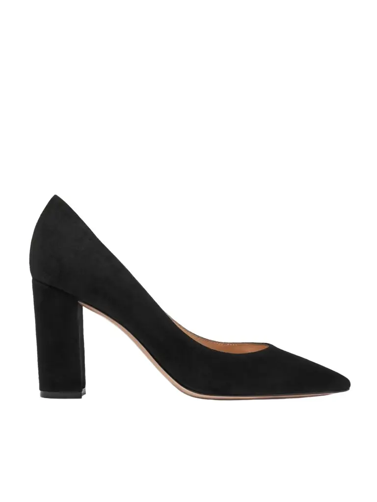 Gianvito Rossi Piper 85 Suede Pumps