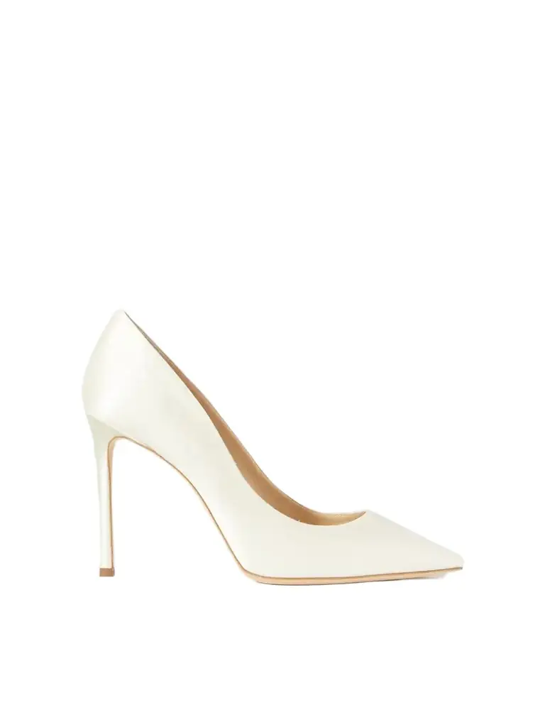 Jimmy Choo Romy 100 Satin Pumps