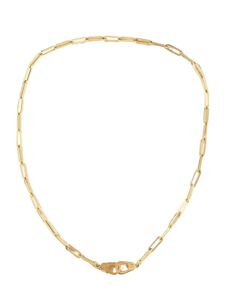 Foundrae Sister Hook 18-karat Gold Necklace