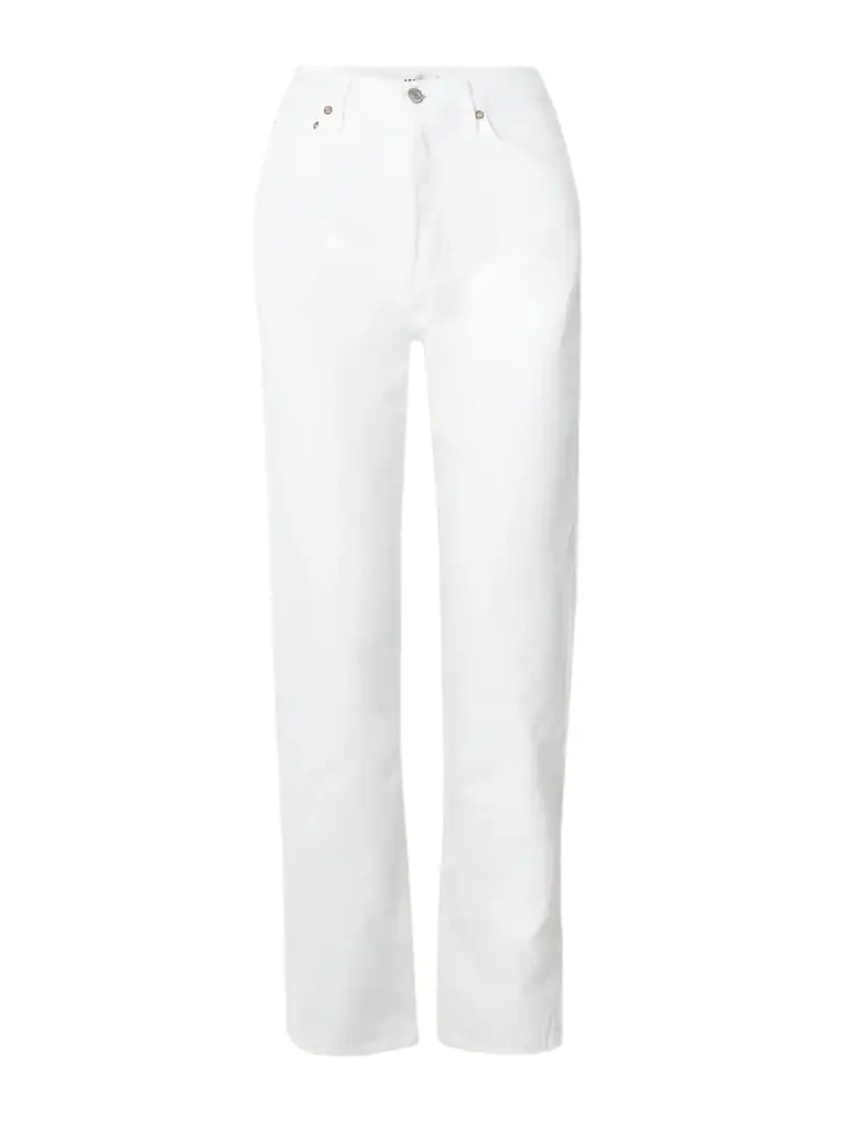 AGOLDE + Net Sustain '90s Pinch Waist High-rise Straight-leg Organic Jeans