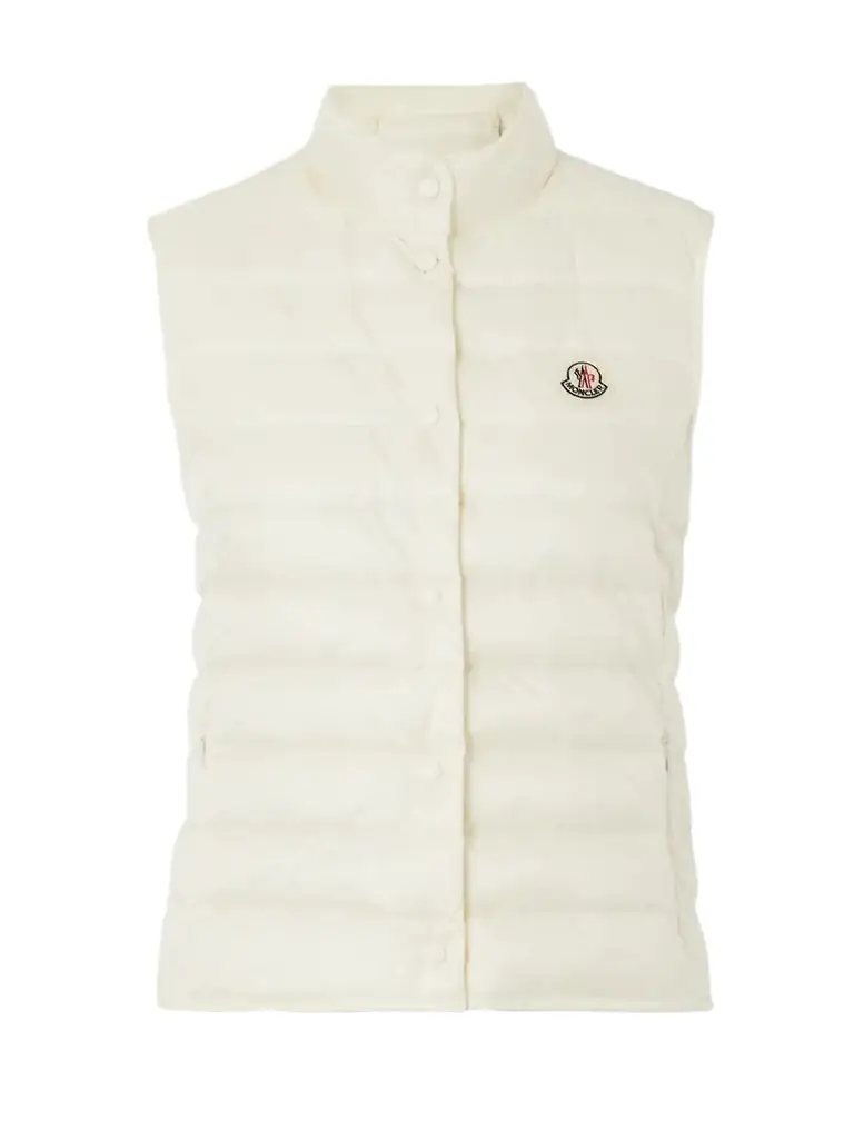 Moncler Liane Quilted Shell Down Vest