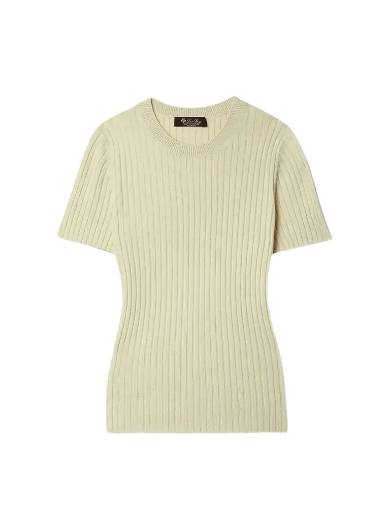 Loro Piana Ribbed Cashmere Sweater