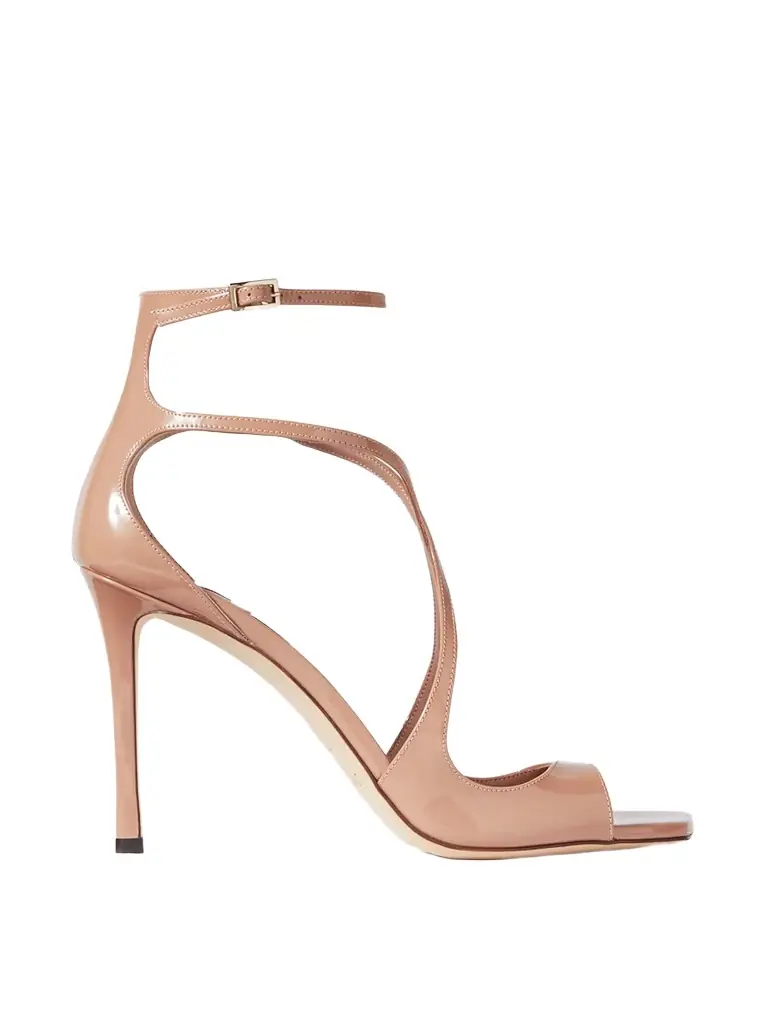 Jimmy Choo Azia 95 Patent-leather Sandals