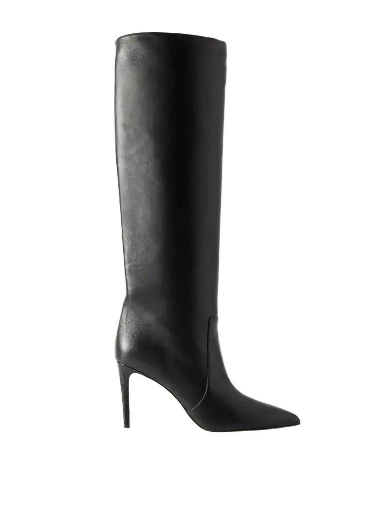 Paris Texas Stiletto 85 Leather Knee Boots