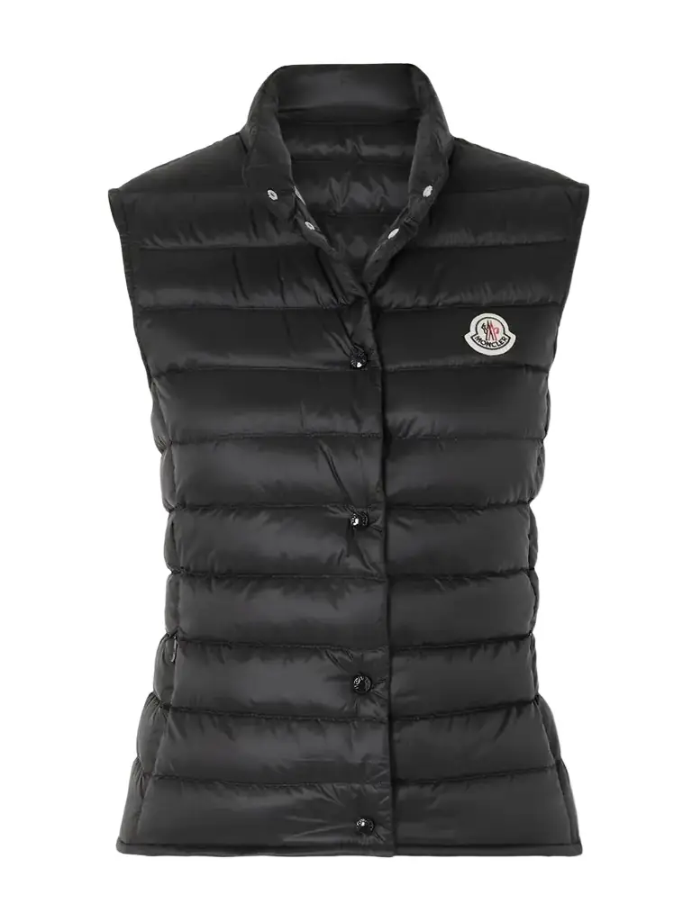 Moncler Liane Quilted Shell Down Vest
