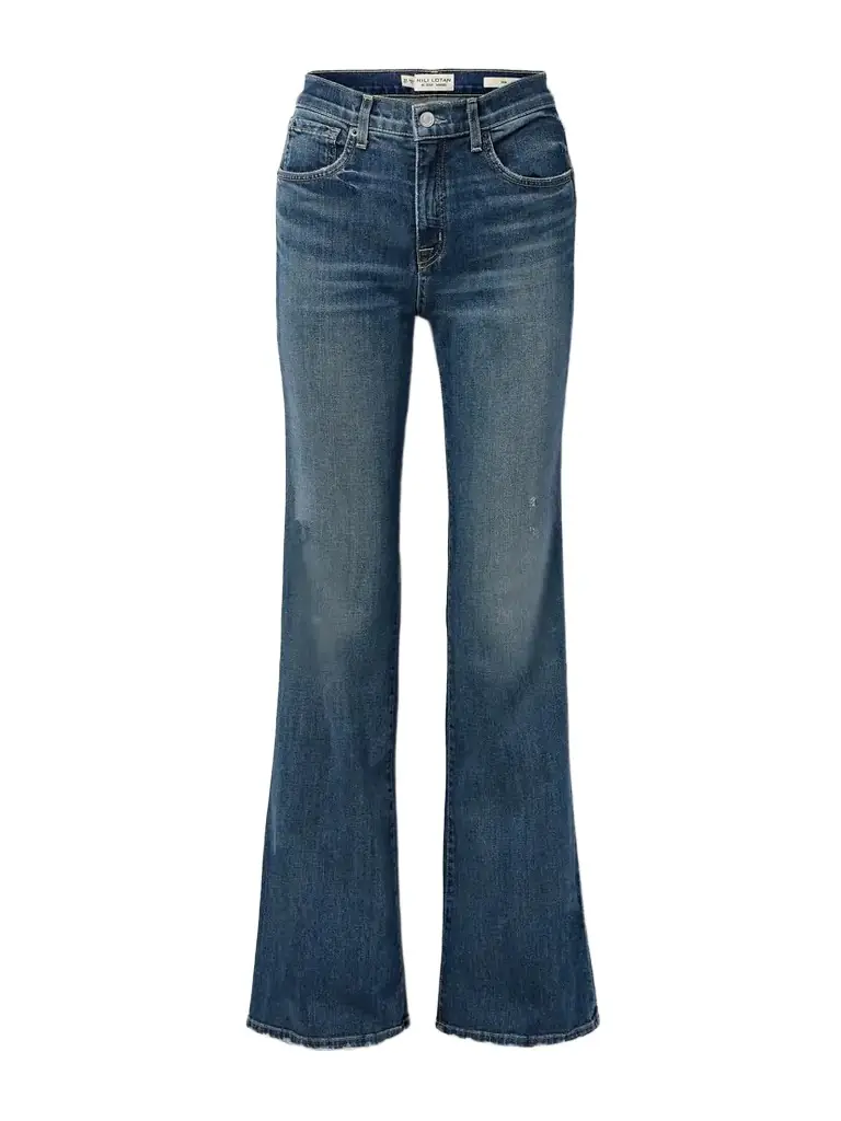 Nili Lotan Celia High-rise Straight-leg Jeans