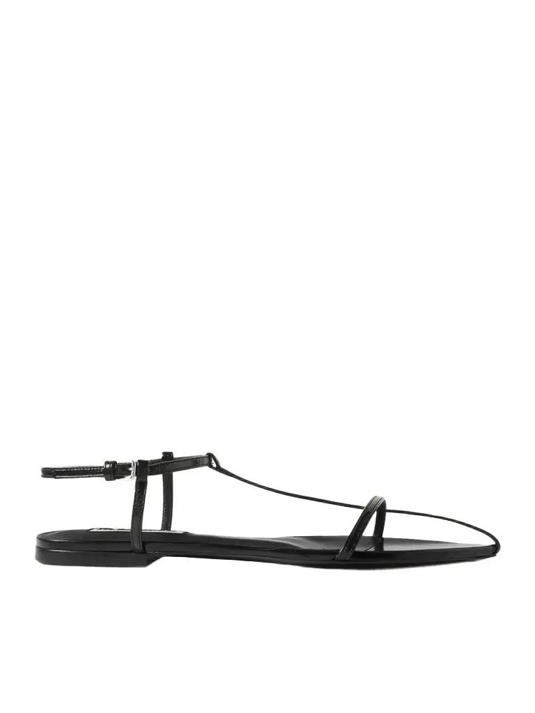 Jil Sander Leather Point-toe Sandals - Women's Shoes