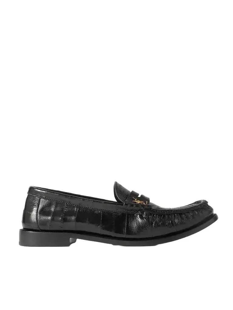 Saint Laurent Le Loafer Leather Loafers