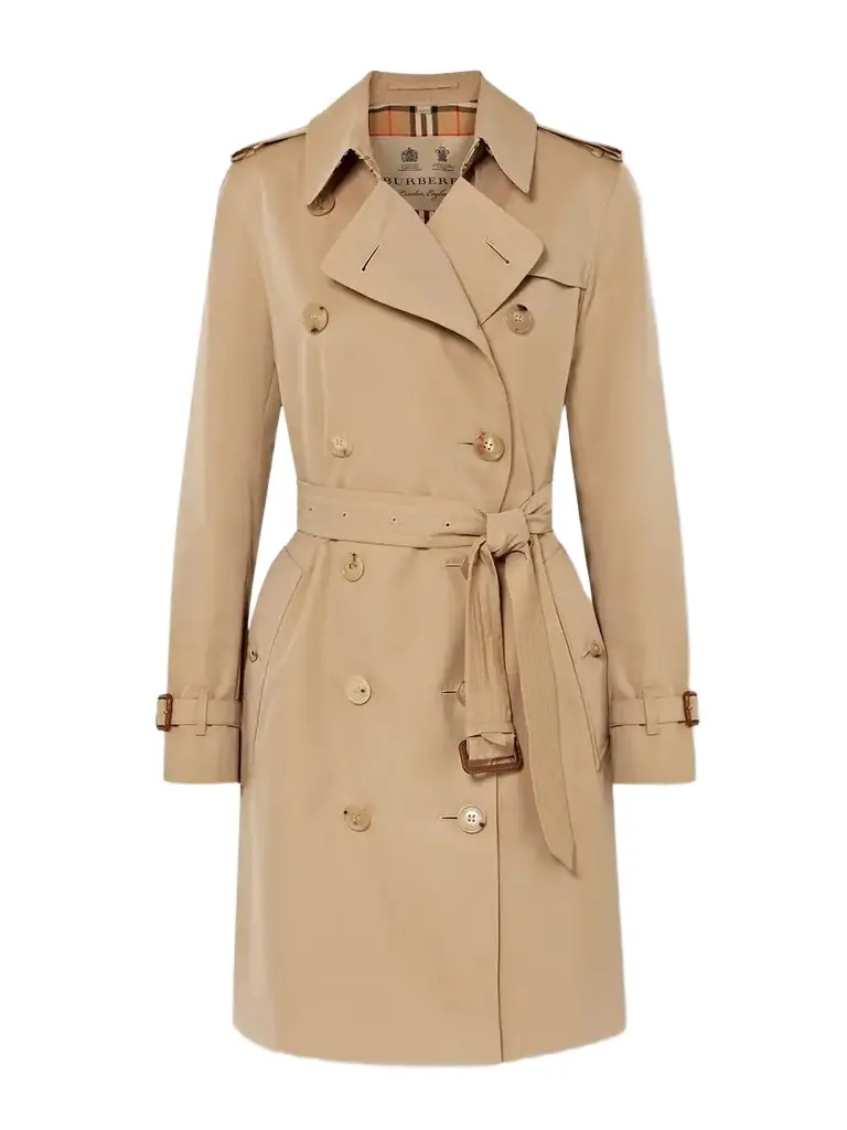 Burberry Kensington Organic Cotton-gabardine Trench Coat