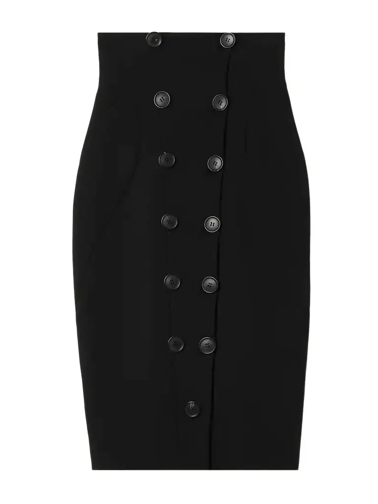 Alaïa Wool-blend Pencil Skirt