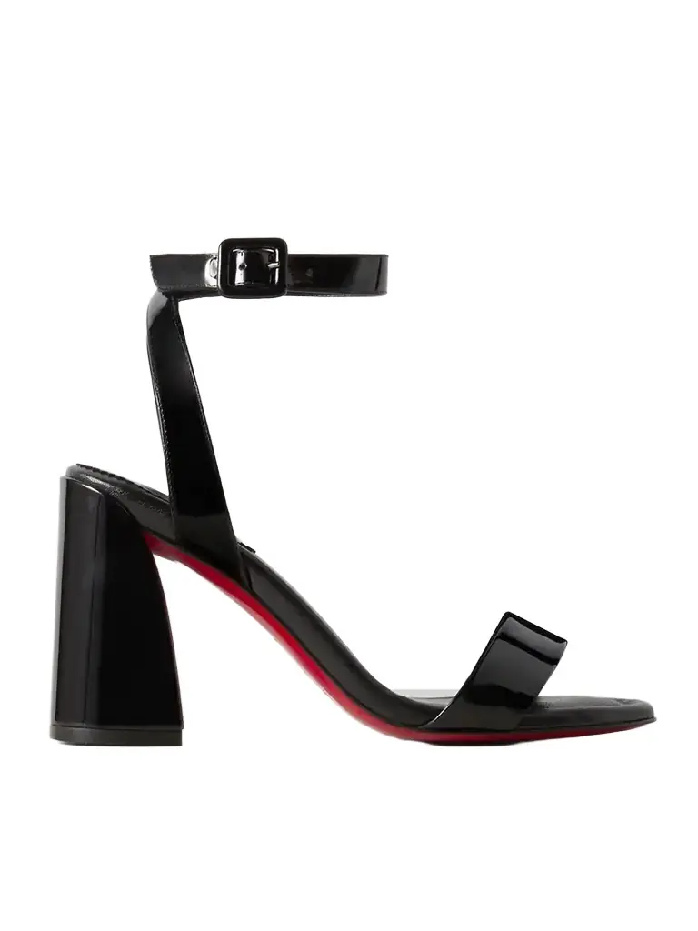 Christian Louboutin Miss Sabina 85 Patent-leather Sandals