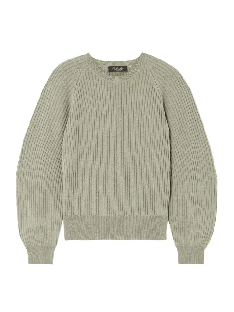Loro Piana Ribbed Cashmere Sweater