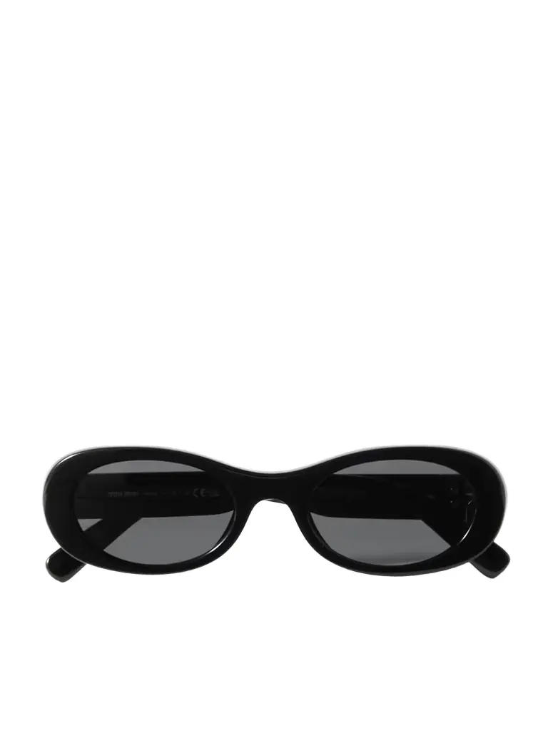 Miu Miu Eyewear Oval-frame Acetate Sunglasses