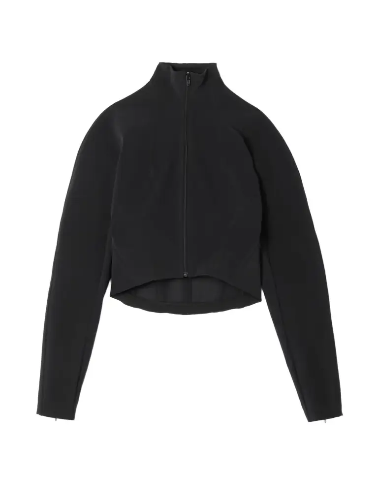Alaïa Stretch-tulle Turtleneck Jacket
