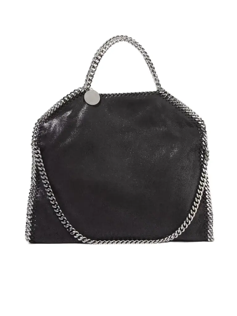Stella McCartney The Falabella Medium Faux Brushed-leather Shoulder Bag